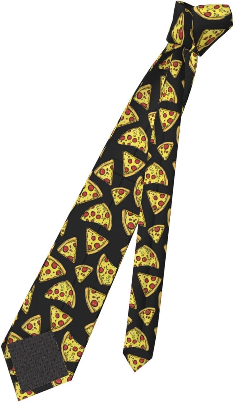 Yilad Tie for Men and Boy Novelty Fun Full Print Men's Necktie Skinny Fashion Narrow Wide - Image 4